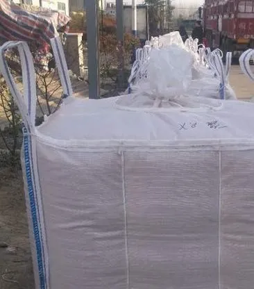 1500kg Flat Bottom Discharge Super Sack FIBC Jumbo Bags