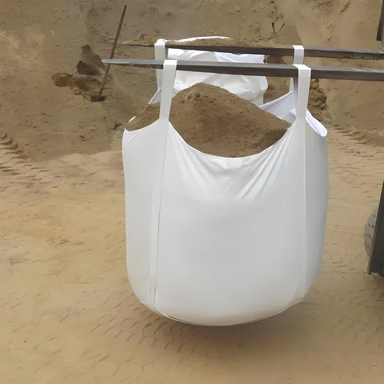 1500kg Flat Bottom Discharge Super Sack FIBC Jumbo Bags